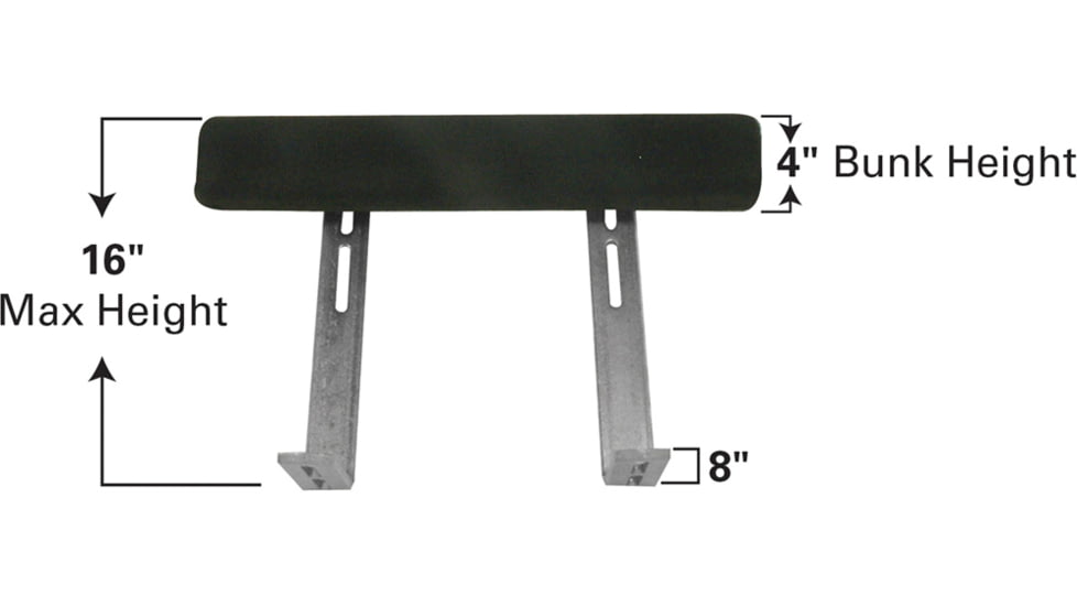 Extreme Max Bunk Trailer Guide-On - 2, Pair, 2ft, 3005.2196