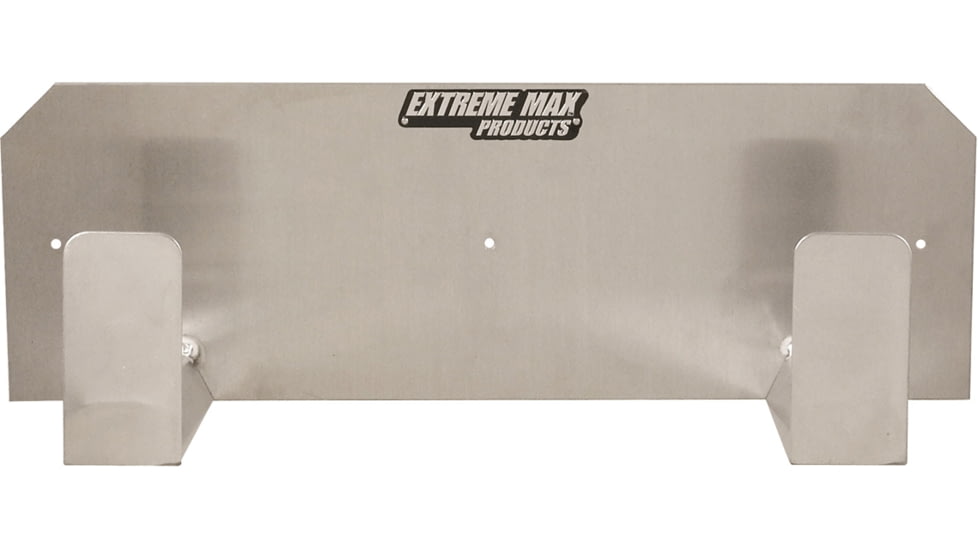 Extreme Max Dual Helmet Hanger Aluminum Storage Rack Organizer For Enclosed Race Trailer Shop Garage Storage, 5001.6029