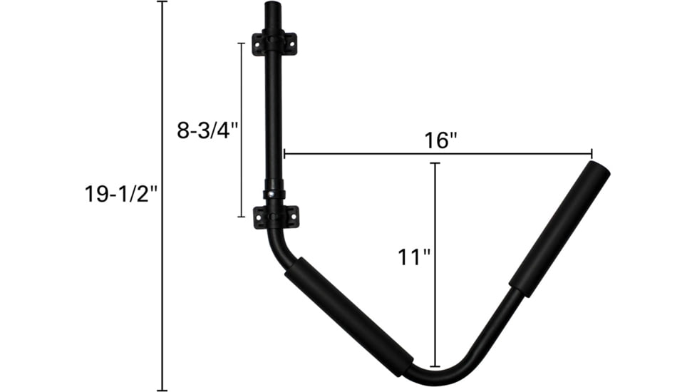 Extreme Max Folding Kayak Storage Cradle Aluminum, 3006.8444