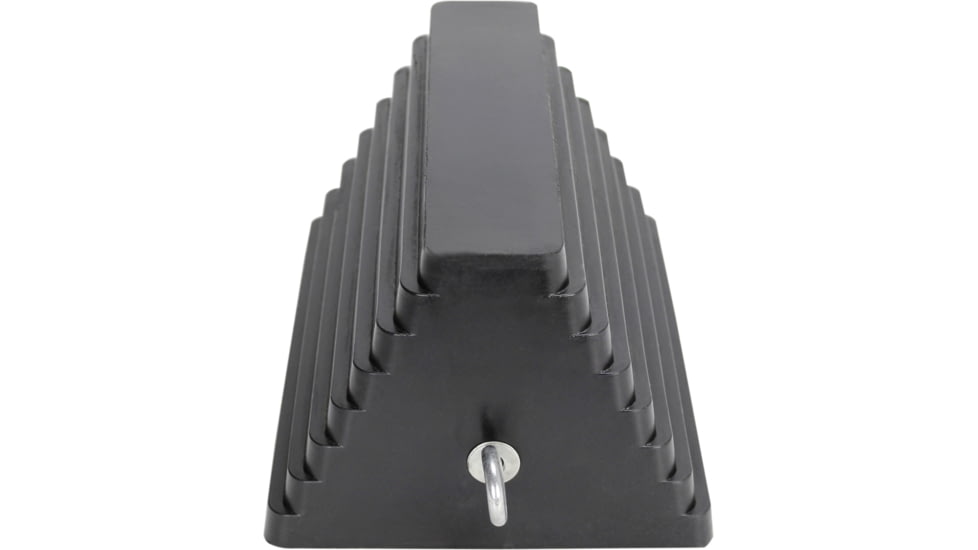 Extreme Max Heavy Duty Rubber Wheel Chock With Eyebolt, 5001.5775