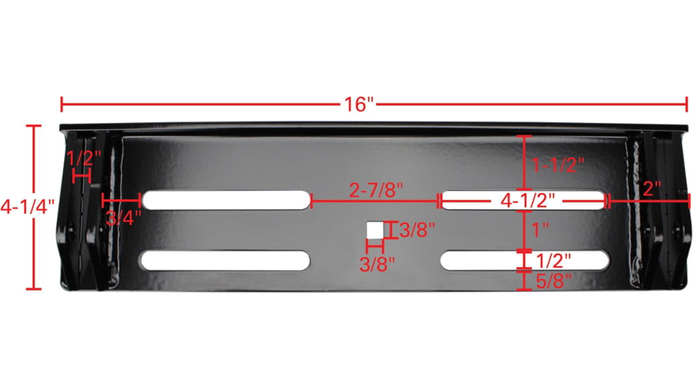 Extreme Max Heavy Duty Uniplow One Bo x ATV Plow System, 60,, 5500.5094