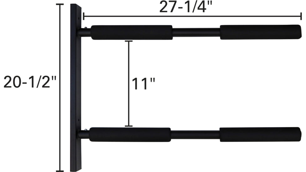 Extreme Max Horizontal Surfboard/Sup Storage Rack Twin, 3006.8468
