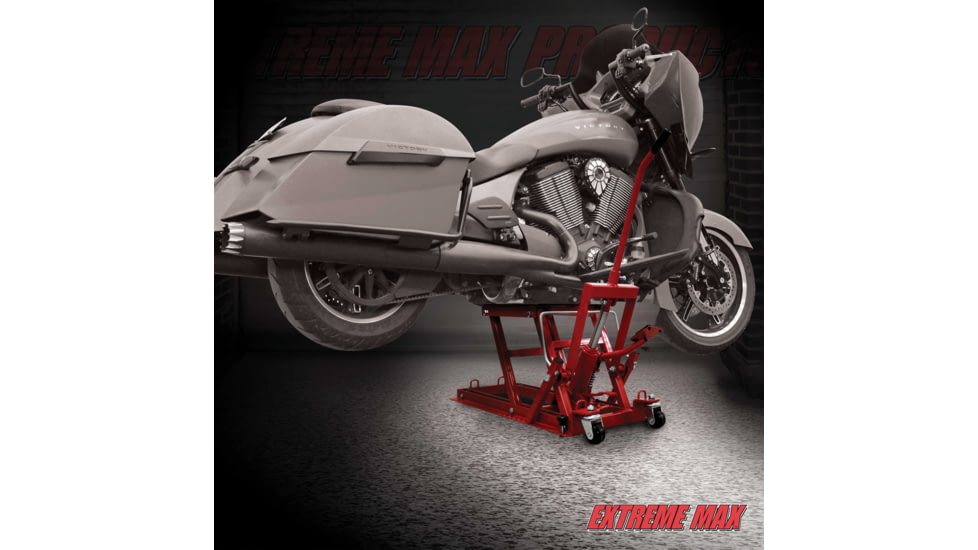 Extreme Max Hydraulic Motorcycle / ATV Jack 1700 Lb. Capacity, 5001.5038