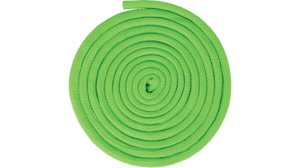 Extreme Max Neon Type III 550 Paracord Commercial Grade - 5/32in x 25, Green, 5/32in x 25ft, 3008.0499
