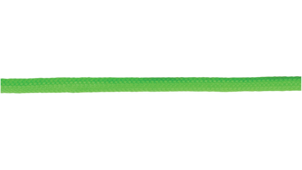 Extreme Max Neon Type III 550 Paracord Commercial Grade - 5/32in x 25, Green, 5/32in x 25ft, 3008.0499