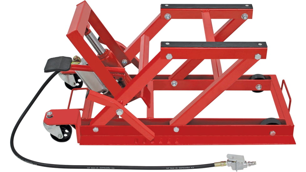 Extreme Max Pneumatic/Hydraulic Motorcycle/Atv Jack, 1500 Lb. Capacity, 5001.5041
