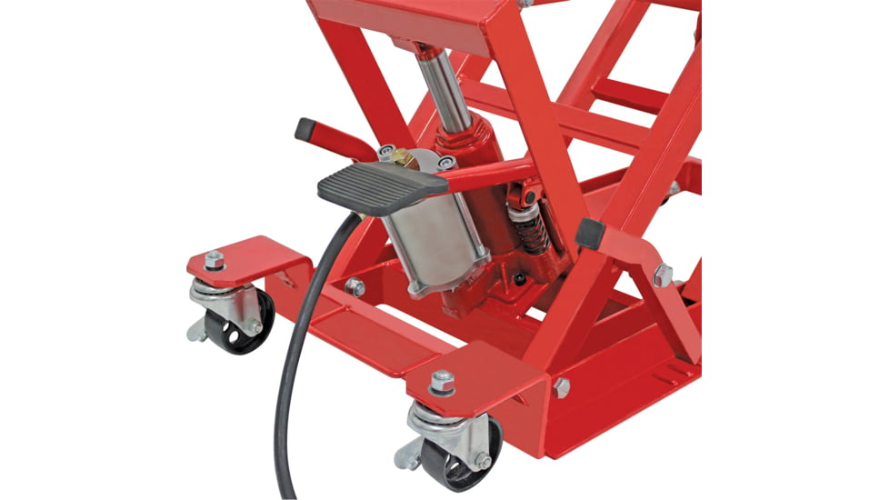 Extreme Max Pneumatic/Hydraulic Motorcycle/Atv Jack, 1500 Lb. Capacity, 5001.5041