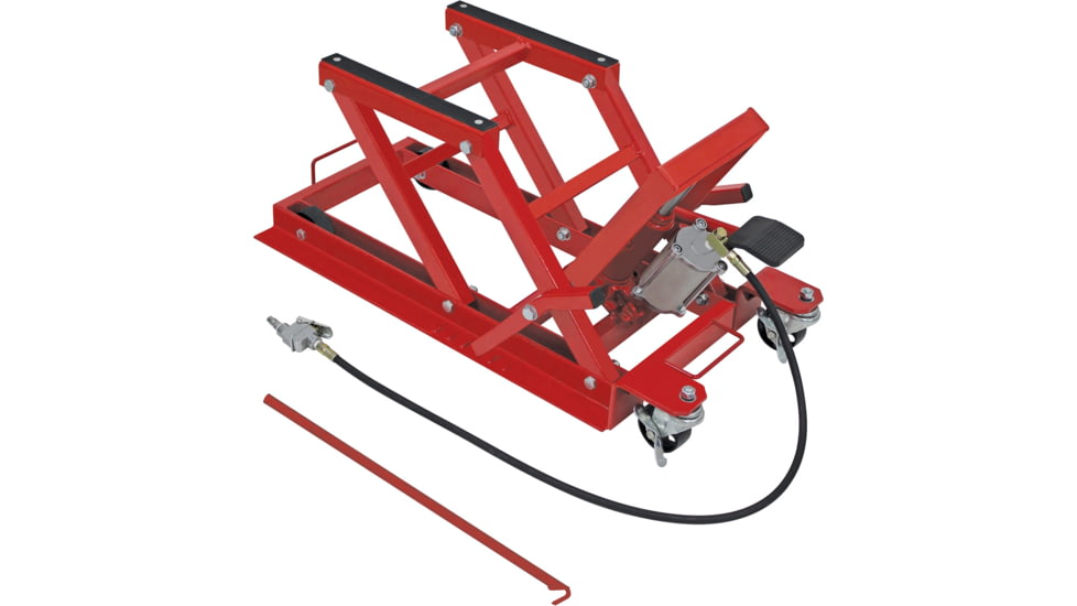 Extreme Max Pneumatic/Hydraulic Motorcycle/Atv Jack, 1500 Lb. Capacity, 5001.5041