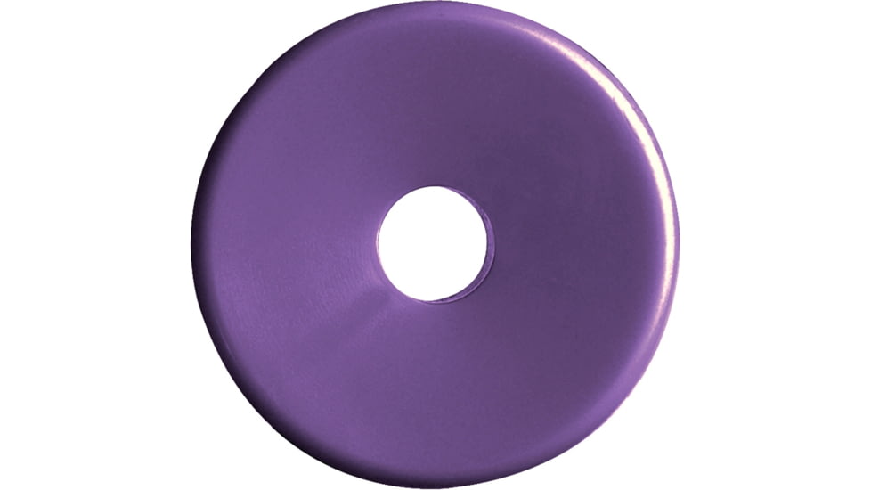 Extreme Max Round Plastic Backers, Purple, Pack of 24, 5900.1158