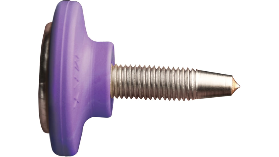 Extreme Max Round Plastic Backers, Purple, Pack of 24, 5900.1158