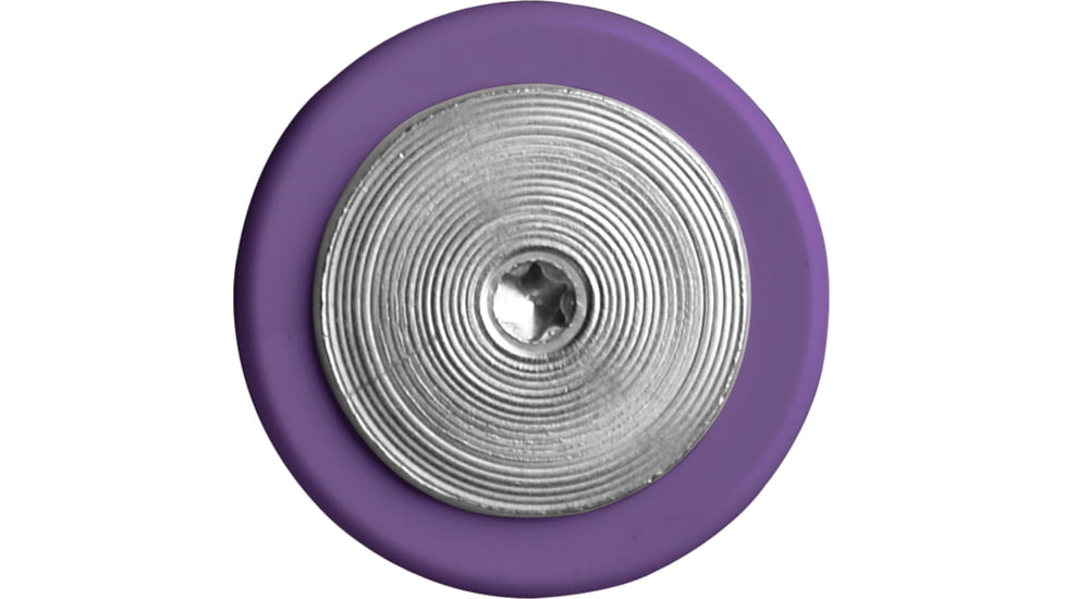 Extreme Max Round Plastic Backers, Purple, Pack of 24, 5900.1158