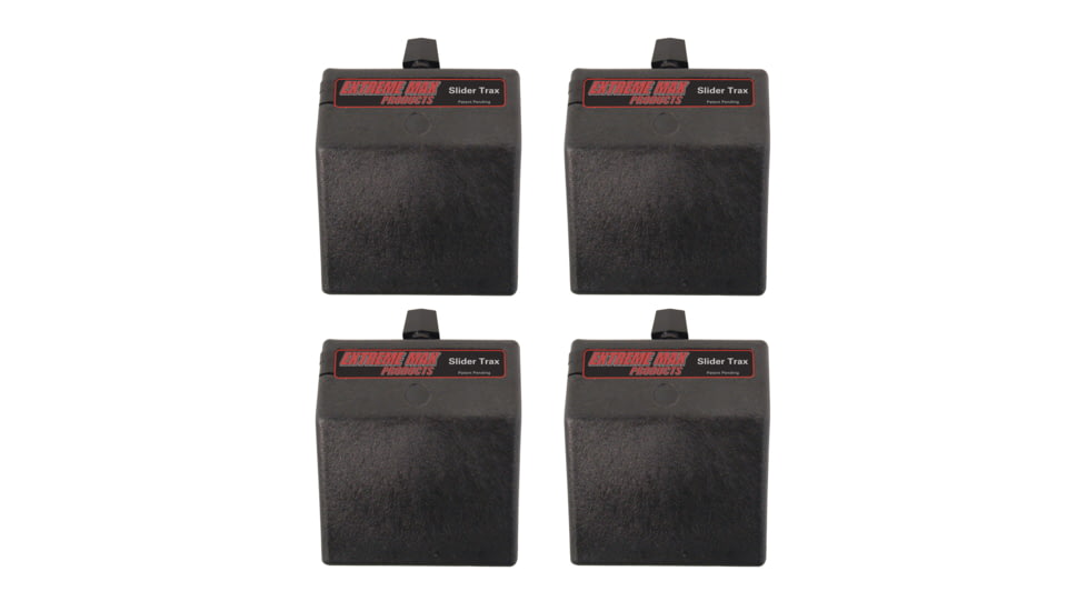 Extreme Max Slider Trax 45 deg Multi Fit Slider Base, Pack Of 4, 3004.31