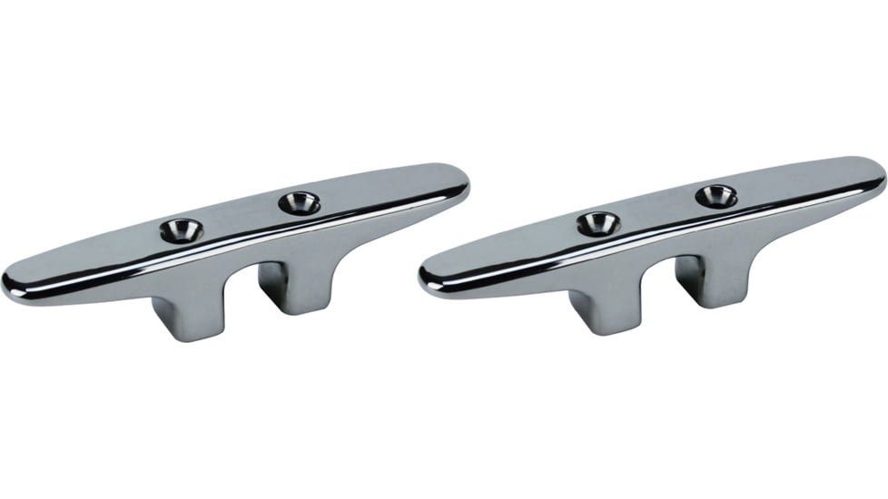 Extreme Max Soft Point Stainless Steel Dock Cleat 6, Value, Pack of 2, 3006.6762.2