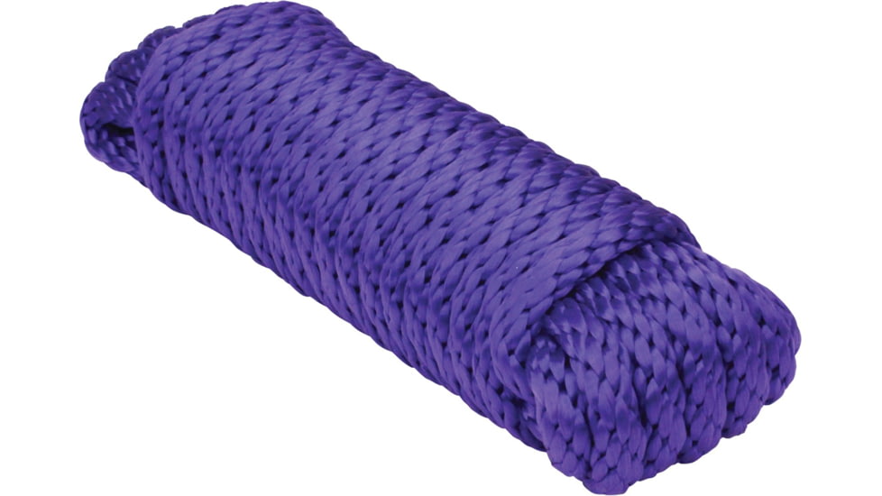 Extreme Max Solid Braid Mfp Utility Rope - 1/2in x 25, Purple, 3008.0256