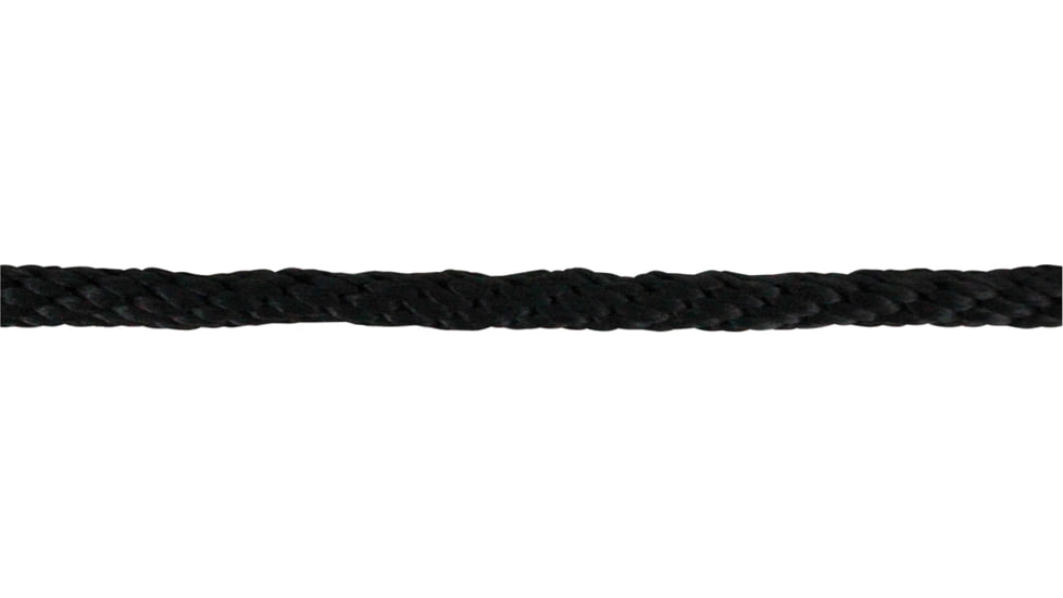 Extreme Max Solid Braid Mfp Utility Rope - 1/2in x 25, Black, 3008.0028