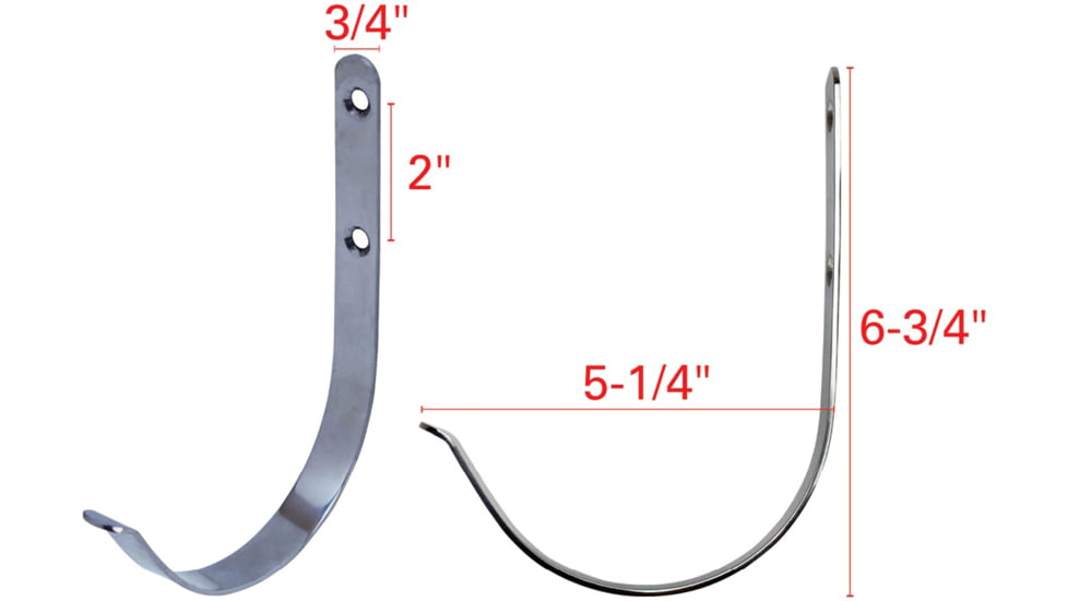 Extreme Max Stainless Steel Ring Buoy Hook / Bracket / Cradle, 3006.6771