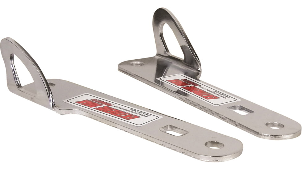 Extreme Max Teardrop Tie Down Brackets For Harley Davidson Electra Glide And Street Glide Motorcycles, 2014 2020 Chrome, 5001.5801