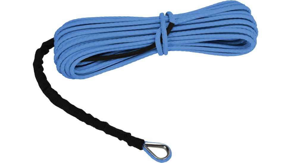 Extreme Max The DevilS Hair Synthetic ATV / UTV Winch Rope, Blue, 5600.3078