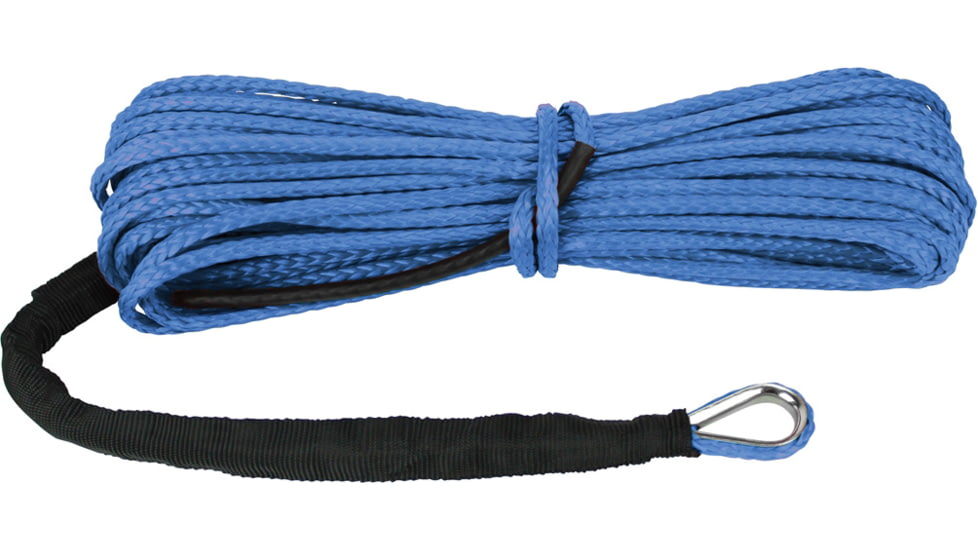 Extreme Max The DevilS Hair Synthetic ATV / UTV Winch Rope, Blue, 5600.3078