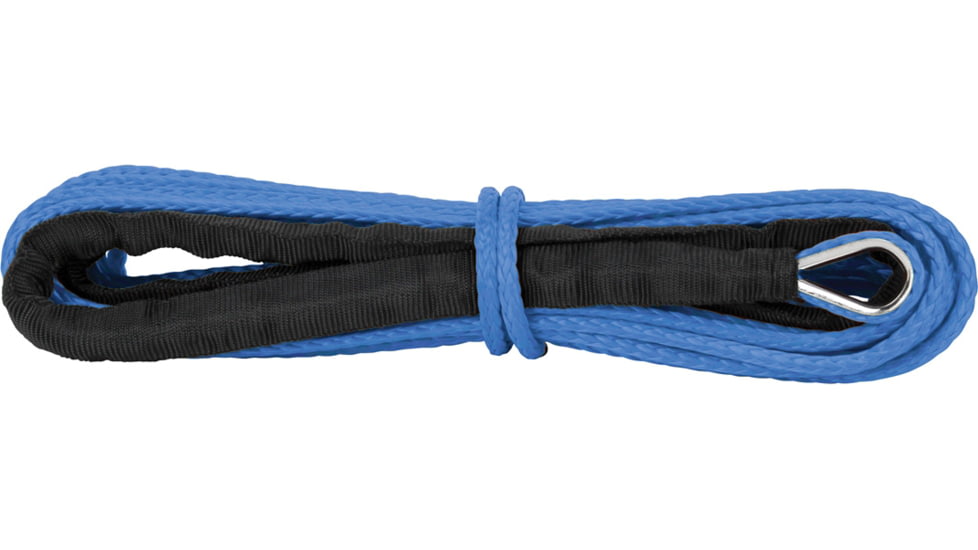 Extreme Max The DevilS Hair Synthetic ATV / UTV Winch Rope, Blue, 5600.3078