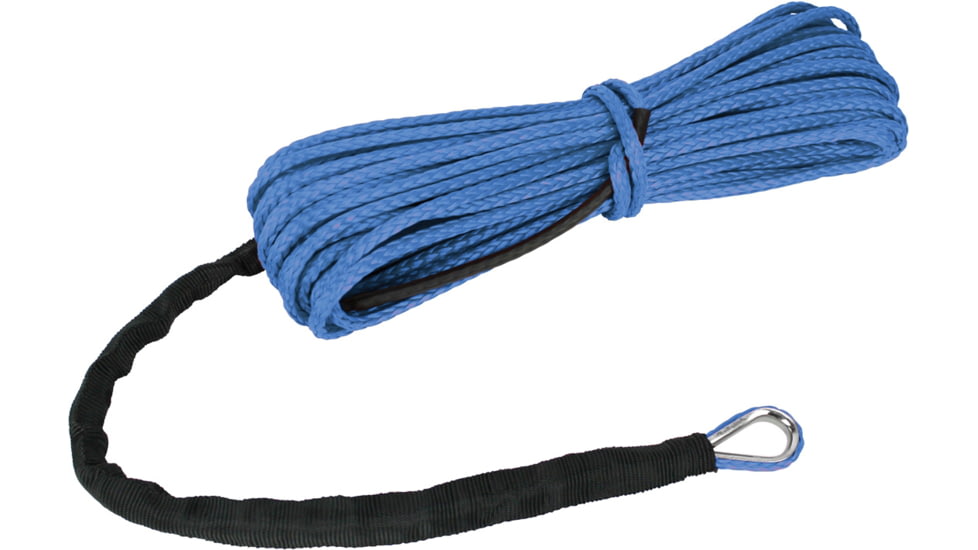 Extreme Max The DevilS Hair Synthetic ATV / UTV Winch Rope, Blue, 5600.3078