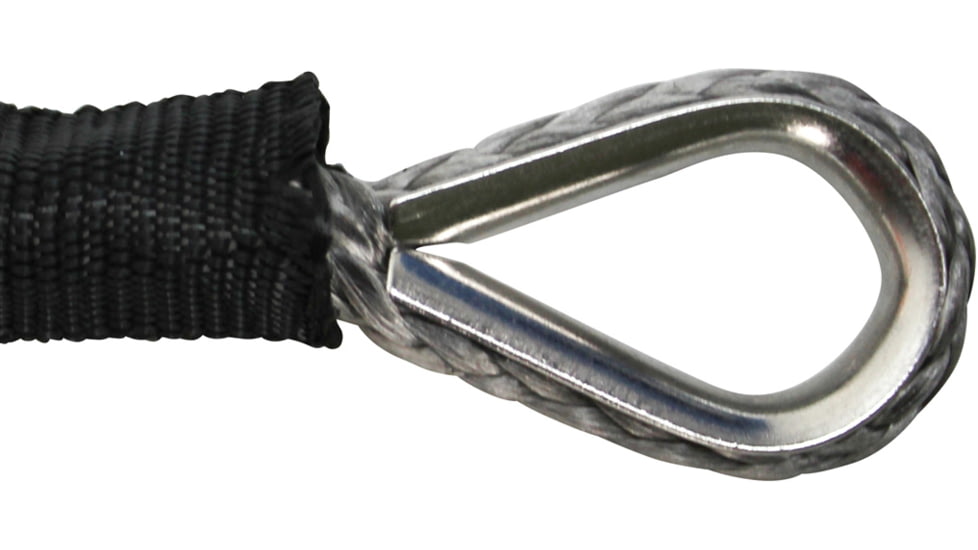 Extreme Max The DevilS Hair Synthetic ATV / UTV Winch Rope, Gray, 5600.3081