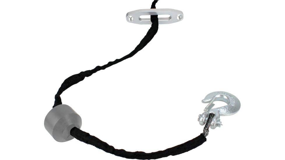 Extreme Max The DevilS Hair Synthetic ATV / UTV Winch Rope, Gray, 5600.3081