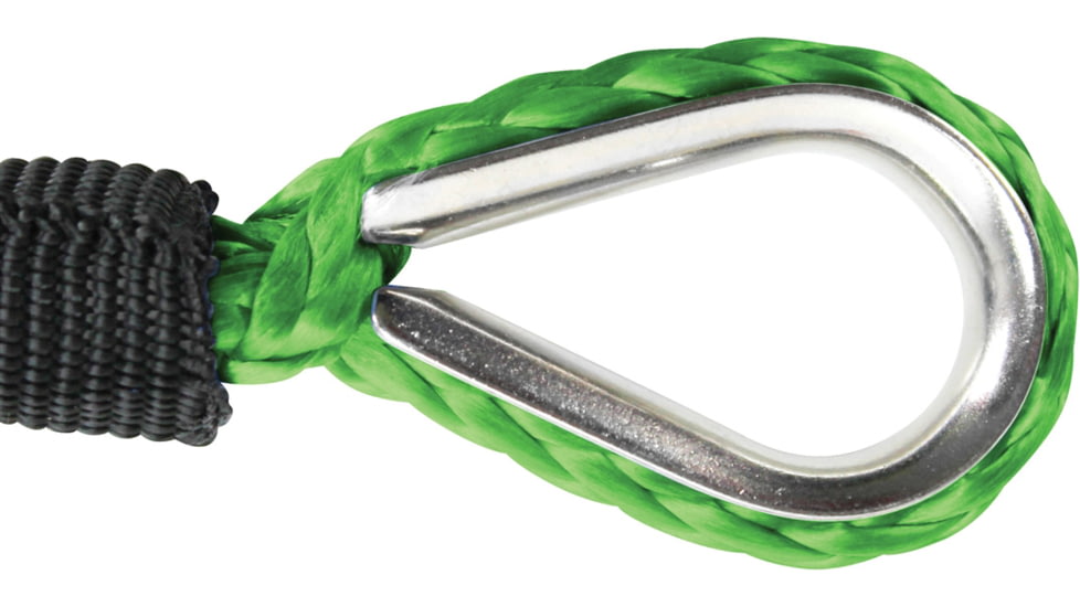 Extreme Max The DevilS Hair Synthetic ATV / UTV Winch Rope, Lime Green, 5600.3224
