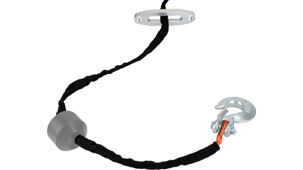 Extreme Max The DevilS Hair Synthetic ATV / UTV Winch Rope, Orange, 5600.3203