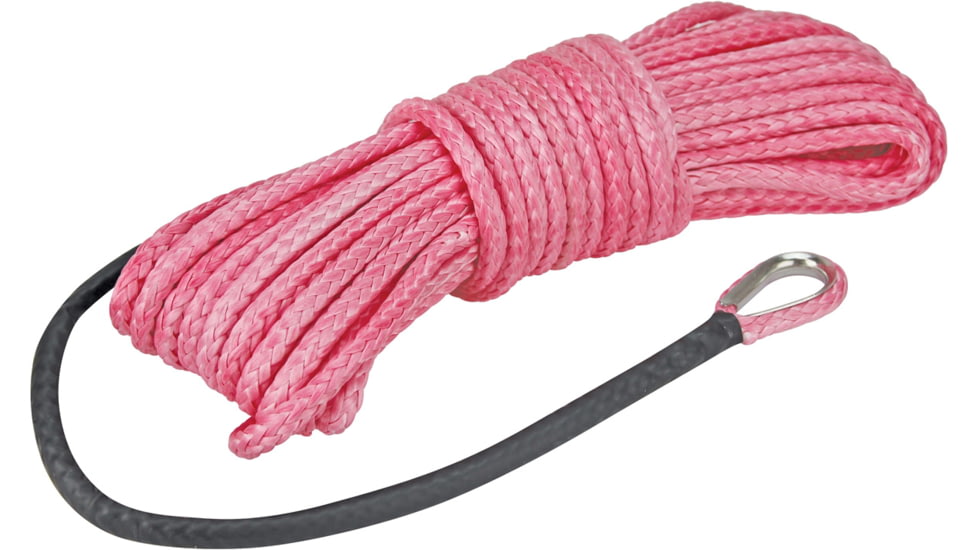 Extreme Max The DevilS Hair Synthetic ATV / UTV Winch Rope, Pink, 5600.3221