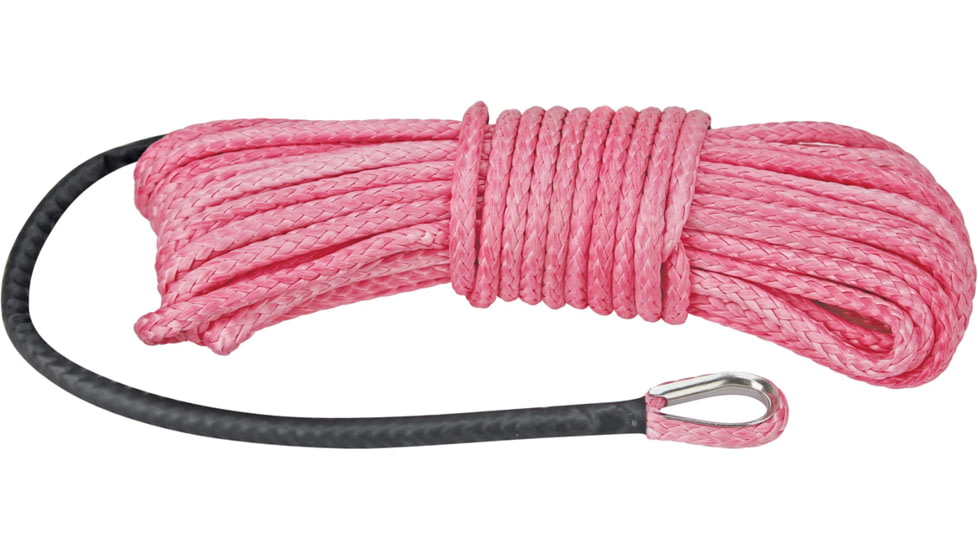 Extreme Max The DevilS Hair Synthetic ATV / UTV Winch Rope, Pink, 5600.3221