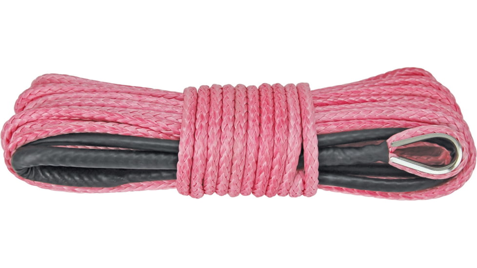 Extreme Max The DevilS Hair Synthetic ATV / UTV Winch Rope, Pink, 5600.3221