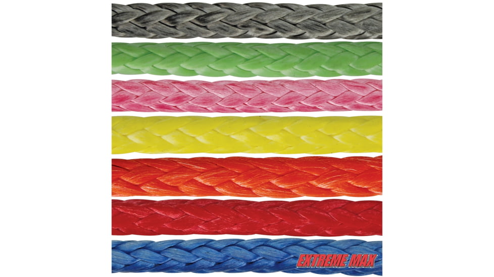 Extreme Max The DevilS Hair Synthetic ATV / UTV Winch Rope, Pink, 5600.3221