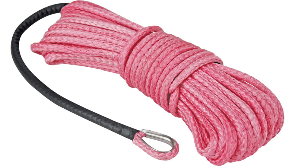 Extreme Max The DevilS Hair Synthetic ATV / UTV Winch Rope, Pink, 5600.3221