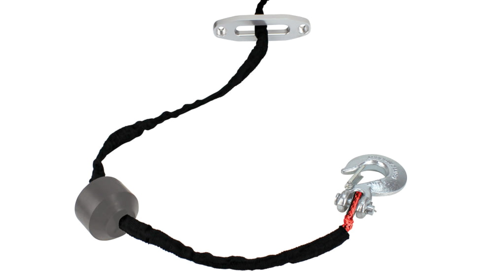 Extreme Max The DevilS Hair Synthetic ATV / UTV Winch Rope, Red, 5600.3206