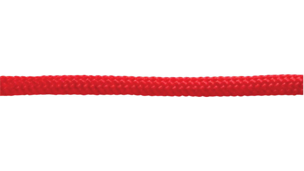 Extreme Max Type III 550 Paracord Commercial Grade - 5/32in x 250, Red, 5/32in x 250ft, 3008.0544