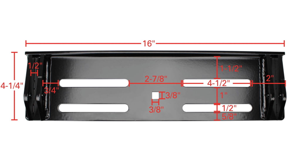 Extreme Max Unimount Universal ATV Mount For Uniplow One Bo x ATV Plow, 5500.5019