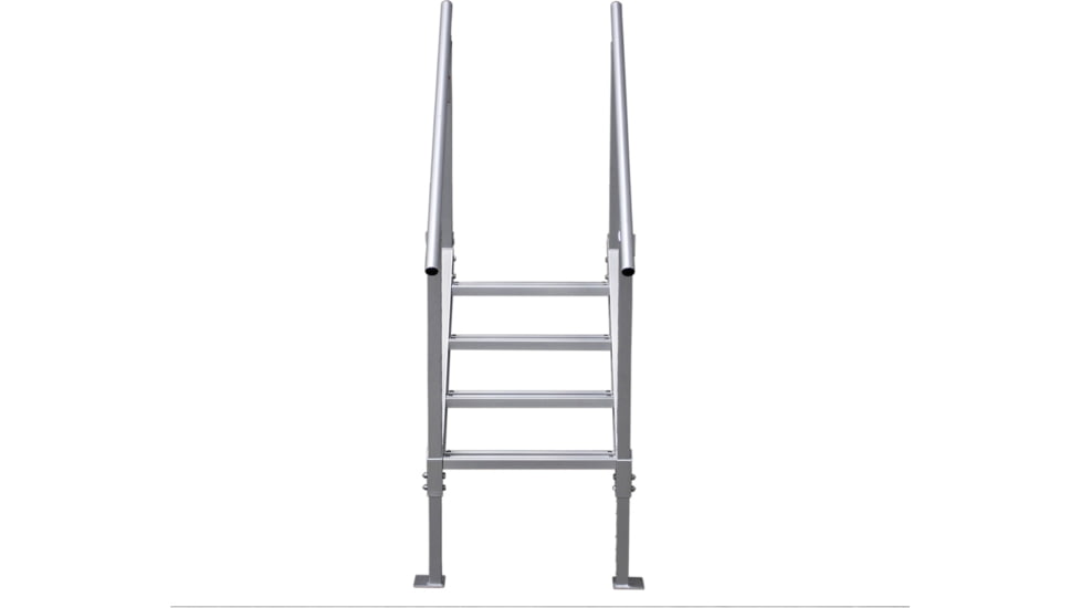 Extreme Max Universal Mount Aluminum Dock Stair 4 Step, 3005.3843