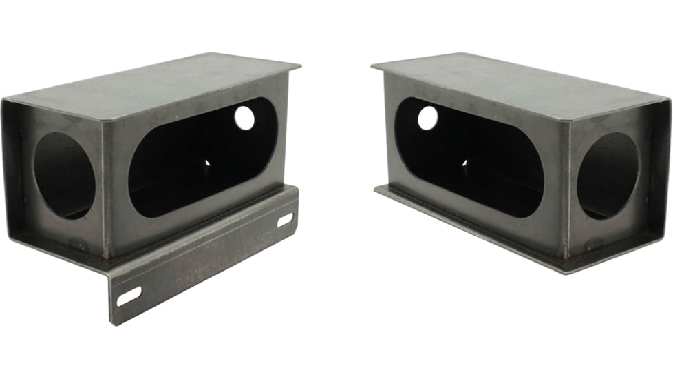 Extreme Max Weld On Steel Taillight Kit w/ License Plate Bracket And LED Lights, 5001.1352