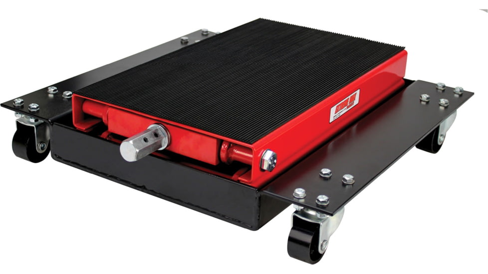 Extreme Max Wide Motorcycle Scissor Jack w/ Dolly 1100 Lbs., 5001.5059