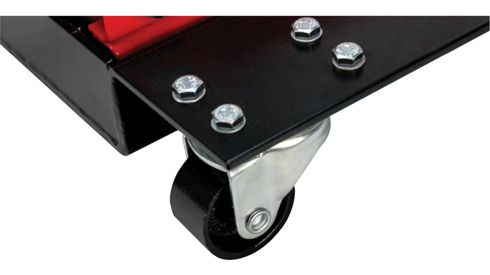 Extreme Max Wide Motorcycle Scissor Jack w/ Dolly 1100 Lbs., 5001.5059