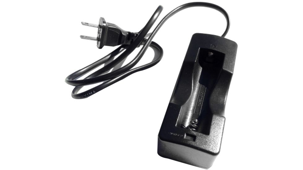 ExtremeBeam 18650 Single Charger, Gray, N/A EB-XA-B01