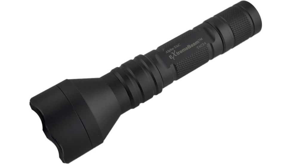 ExtremeBeam TAC 24 S.W.A.T. 340 Lumens Black Flashlight w/ Momentary Tactical Switch EB-AA-B11