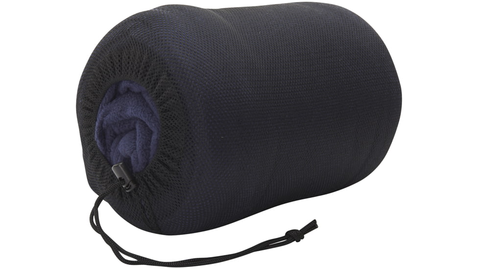 Exxel Outdoors Flannery Fleece Sleeping Bag, Blue, 80x33in, 7409219