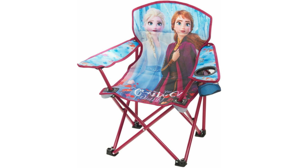 Exxel Outdoors Kids Camp Chair, Disney Frozen II Graphics, 13x23x12in, DKC-101FRZ9A
