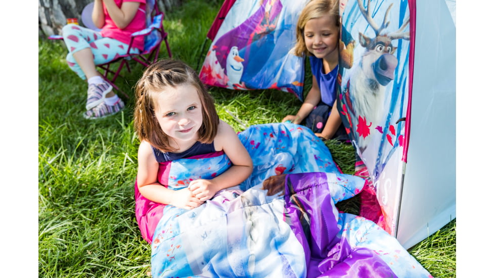 Exxel Outdoors No Floor Dome Tent, Disney Frozen II Graphics, 4x3x36in, D-T0403FRZ9A