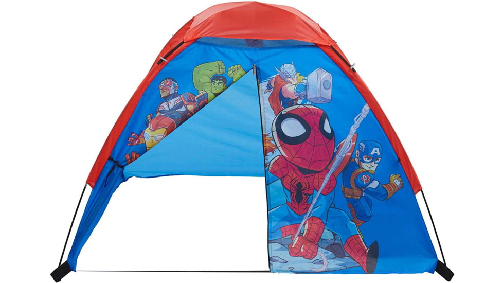 Exxel Outdoors No Floor Dome Tent, Marvel Superhero Adventures, 4x3x36in, M-T0403SHA9A