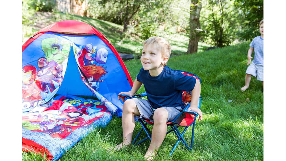Exxel Outdoors No Floor Dome Tent, Marvel Superhero Adventures, 4x3x36in, M-T0403SHA9A