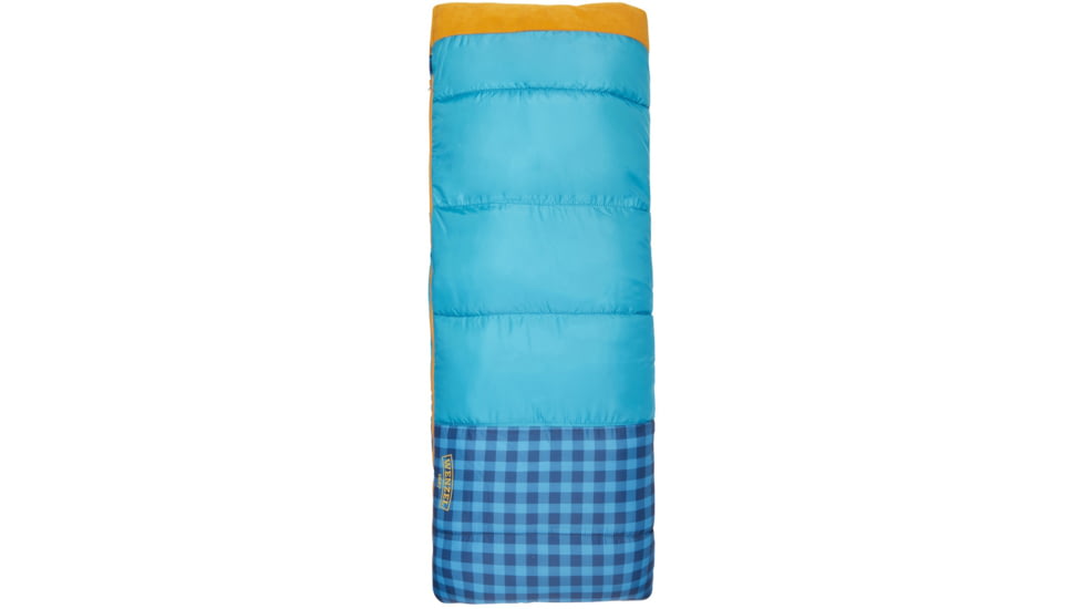 Exxel Outdoors Sapling 40-50 Degrees Youth Sleeping Bag, Blue, 66x26in, 74970720BL