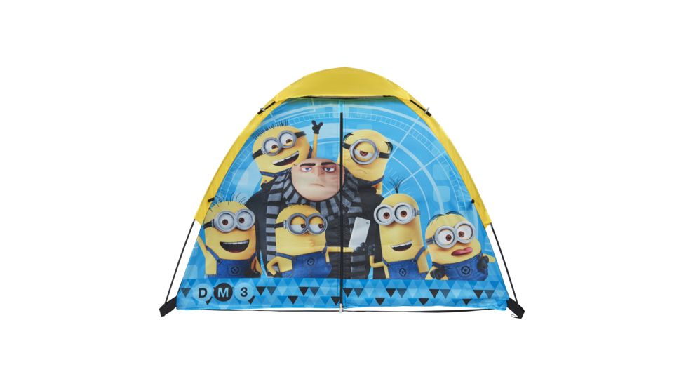 Exxel Outdoors Universal Despicable Me 3 4-Pc Fun Camp Kit, Blue/Yellow/Black U-4SLGDM37A